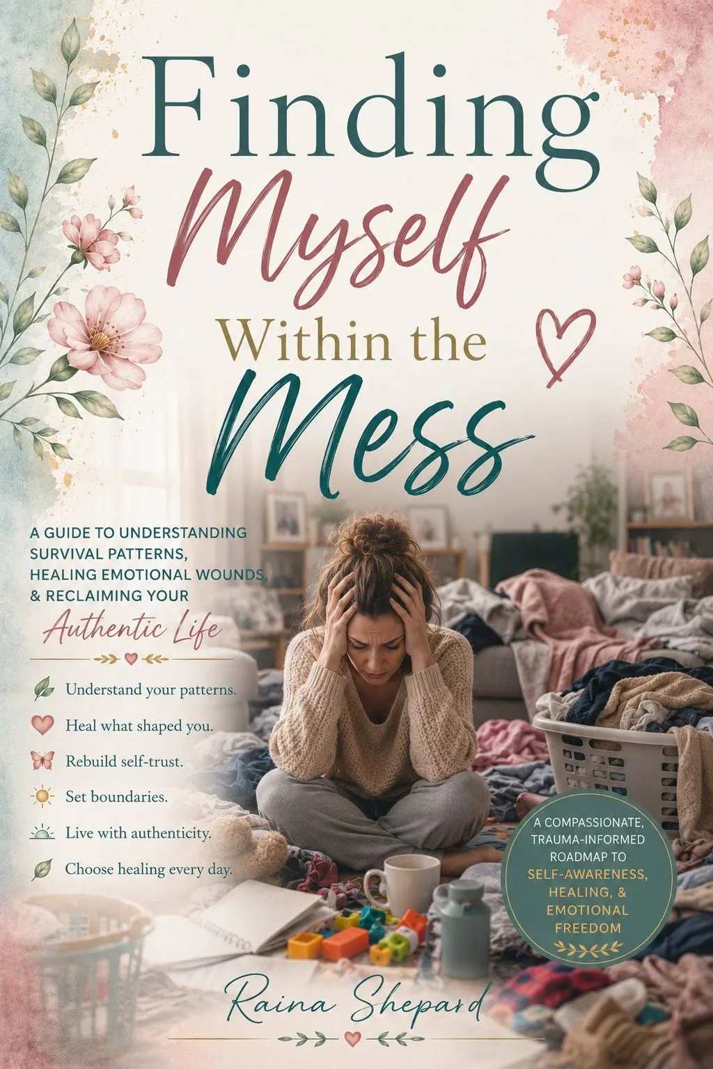 Finding Myself Within the Mess book cover by Raina Shepard