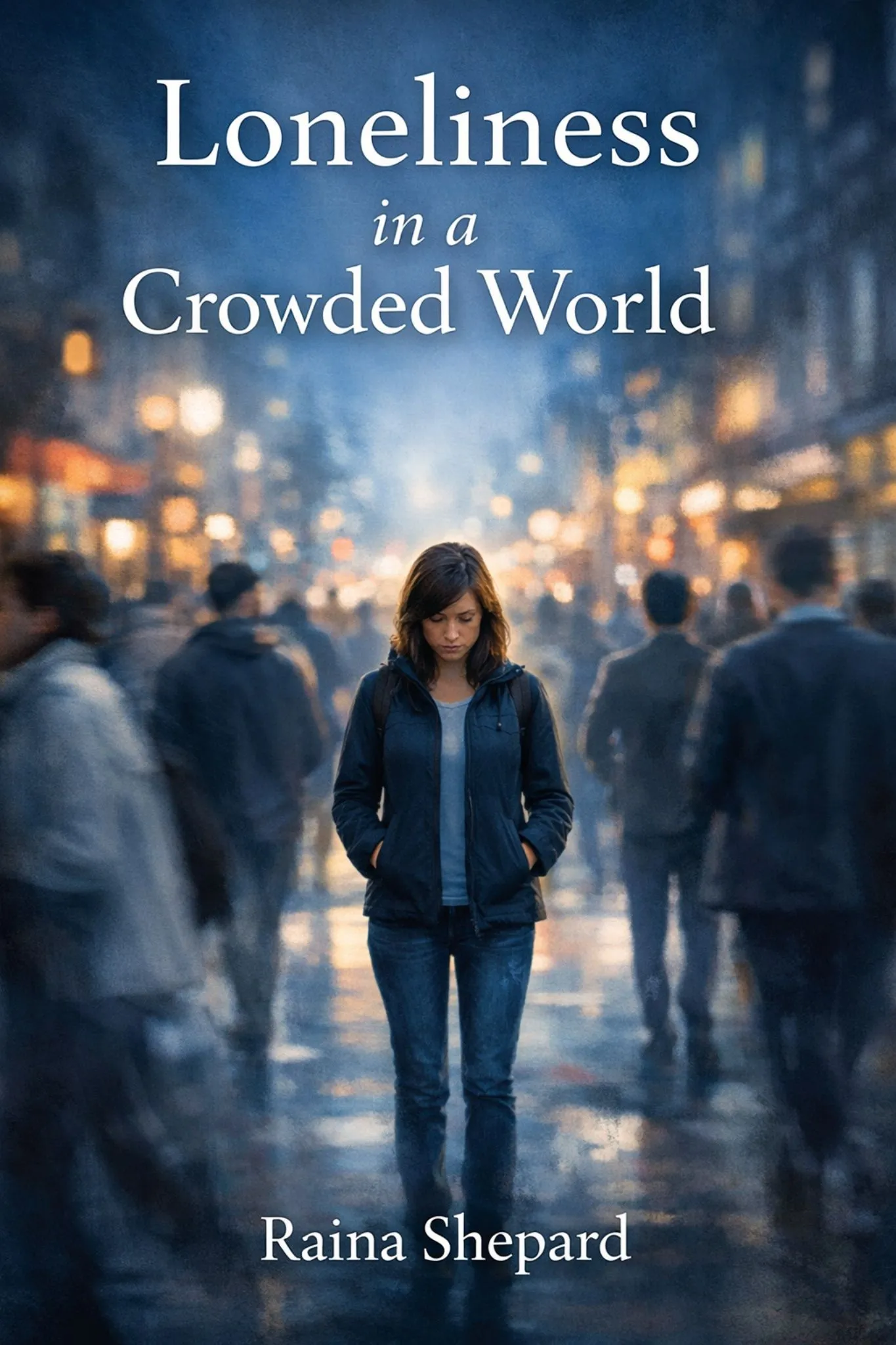 Loneliness in a Crowded World book cover by Raina Shepard